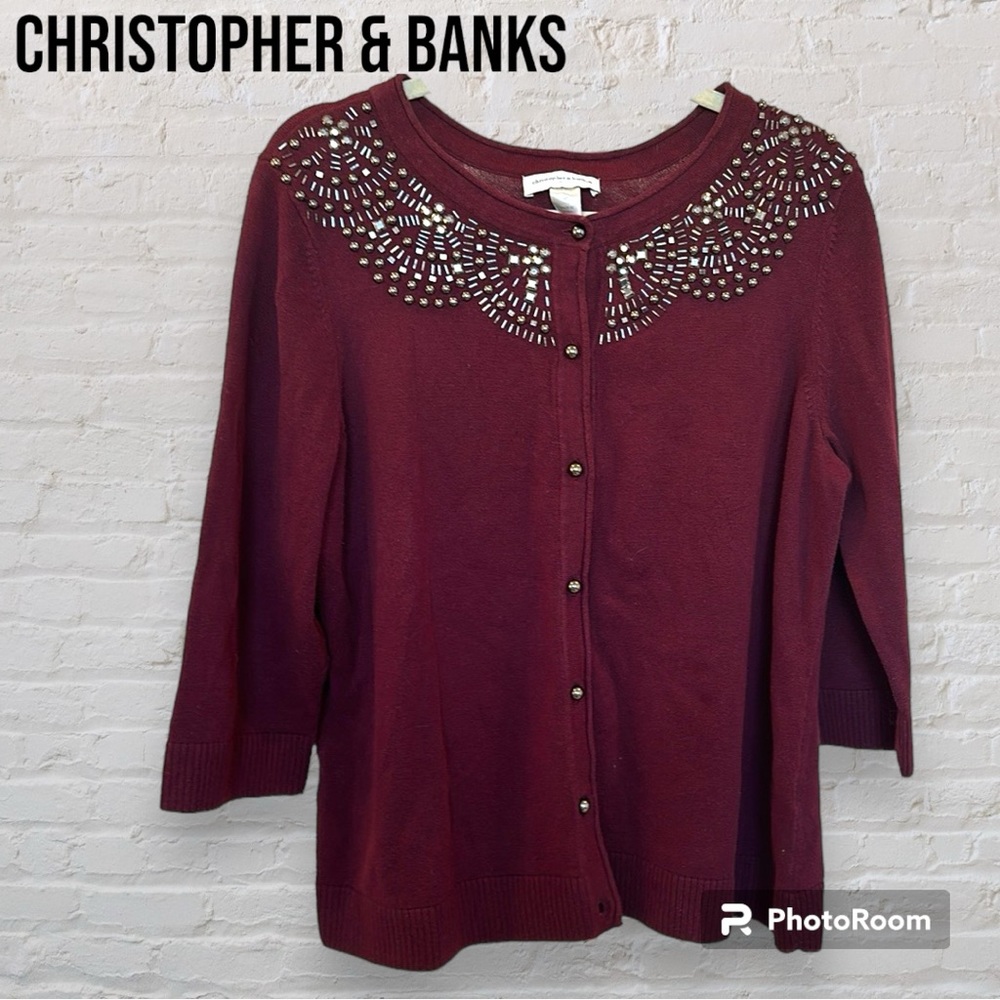 Christopher & Banks | cardigan - Picture 1 of 6